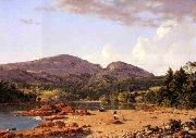 Frederic Edwin Church Otter Creek, Mount Desert oil on canvas